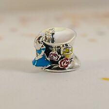 PANDORA Disney Alice in Wonderland The Mad Hatter's Tea Party Charm  for sale  Shipping to South Africa