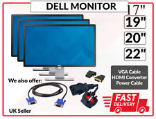 Cheap Dell 17" 19" 20" 22" TFT PC Computer Monitor LCD VGA DVI HDMI Flat Screen comprar usado  Enviando para Brazil