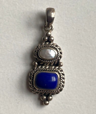 Silver lapis lazuli for sale  SHAFTESBURY