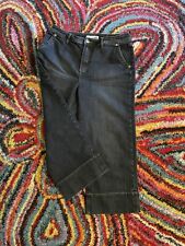 Chicos Denim Capri Pants Size 1.5 ( 10) for sale  Shipping to South Africa
