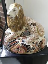 royal crown derby paperweight lion for sale  RICKMANSWORTH
