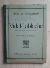 Atlas géographie vidal d'occasion  Montargis