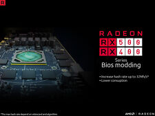 Usado, Mining Bios Mod up to 32Mh/s* AMD RX 460/470/480/550*/560/570/580/590 4GB/8GB segunda mano  Embacar hacia Spain