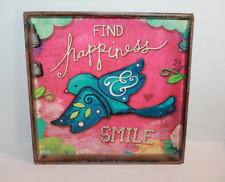 Find happiness...smile blue for sale  Farmersville