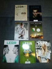 Legia Warsaw match programs - football - stadium magazine - 7 pcs na sprzedaż  PL