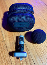 Microfone condensador estéreo digital com fio Shure MV88 *TESTADO/FUNCIONANDO*, usado comprar usado  Enviando para Brazil