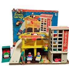 vintage fisher price garage d'occasion  Expédié en Belgium