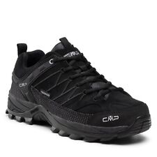 Cmp rigel low trekking shoes scarpa uomo impermeabile pelle nero 3Q13247 72YF   usato  Spilamberto