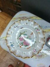 Used, Antique Royal Crown Derby Dinner Plate Single  Ruffle Edge Butterfly  English  for sale  Shipping to South Africa