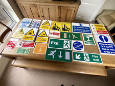 Collection plastic signs for sale  PLYMOUTH