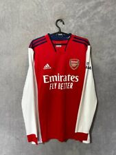 Camiseta de fútbol Arsenal Home 2021 - 2022 roja manga larga Adidas talla l segunda mano  Embacar hacia Argentina