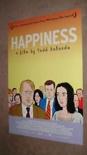 Todd Solondz HAPPINESS Orig. OS-Jane Adams, John Lovitz, Phillip Seymour Hoffman for sale  Shipping to South Africa