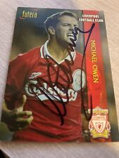michael owen signed for sale  WARE