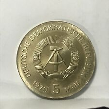 Germany 1970 5 Mark Wilhelm Conrad Uncirculated Coin    L32 na sprzedaż  Wysyłka do Poland
