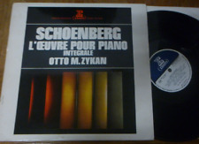OTTO M. ZYKAN / SCHOENBERG complete piano works  / ERATO for sale  Shipping to South Africa