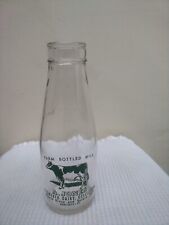 Rare milk bottle for sale  BANGOR
