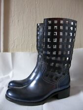 Bottes cuir ajouré d'occasion  Paris X