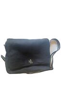 Vintage Ralph Lauren Black 65% Wool & 35% Viscose Messenger Shoulder Bag, used for sale  Shipping to South Africa