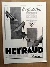 Publicité 1934 heyraud d'occasion  Bordeaux-