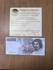 Banconota lire 100000 usato  Beinasco