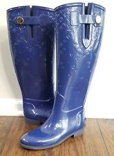 shoes blue rain rubber 6 for sale  Chicago