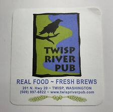 Twisp River Pub Paper Craft Beer Coaster Twisp Washington￼ for sale  Shipping to South Africa