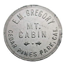 Cedar Pines Park, CA E.M. Gregory MT. Ficha de anillo restringida de cabina segunda mano  Embacar hacia Argentina