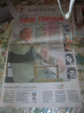 Final curtain obituaries for sale  Akron