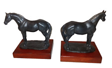 Standing horses bookends for sale  Cockeysville