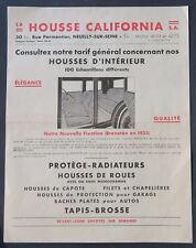 Ancienne publicité housse d'occasion  Nantes-