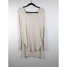 Blusa túnica Free People feminina Ventura térmica tamanho M malha waffle manga longa comprar usado  Enviando para Brazil