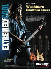 Bajo Bantam Banda Extreme Pat Badger 1994 Washburn XB200 serie impresión publicitaria, usado segunda mano  Embacar hacia Argentina