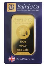 100 grams gold bullion for sale  BENFLEET