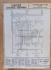 Original lucas m.g. for sale  WARRINGTON