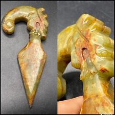 Maravilloso objeto de sacrificio tallado dragón de piedra de jade  segunda mano  Embacar hacia Mexico