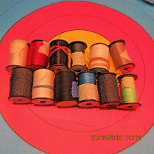 Various String Serving Thread For Bowstring Archery Supplies 12 reels, used for sale  Shipping to South Africa
