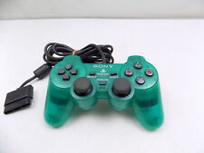 Used, Official Sony Playstation  2 Ps2 Clear Green Controller for sale  Shipping to South Africa