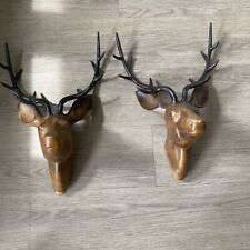 Decorative wall stag for sale  WARE