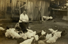 Woman sitting barn for sale  Foley