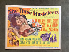 Os Três Mosqueteiros - Cartão de título original - Gene Kelly - Lana Turner comprar usado  Enviando para Brazil