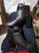 Usado, Botas da moda Karen Scott infantil hera biqueira amêndoa tornozelo tamanho 5m comprar usado  Enviando para Brazil