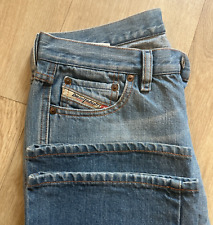 Jeans bootcut Diesel Industry feminino tamanho 28/30 azul cintura baixa feito na Itália comprar usado  Enviando para Brazil