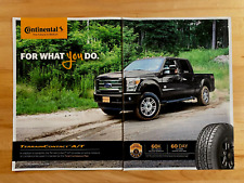 Usado, Pneus Continental 2018 impressão original 2 páginas anúncio Ford F-150 4x4 King Ranch comprar usado  Enviando para Brazil