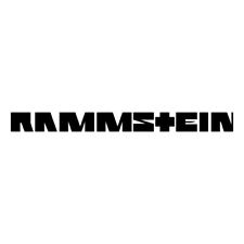Vinyl rammstein decal for sale  HAYLING ISLAND