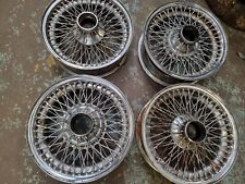 15 chrome wire wheels for sale  BIRKENHEAD