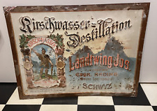 Antikes blechschild kirschwass gebraucht kaufen  Hamburg