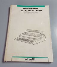 Olivetti manuale istruzioni usato  Marino