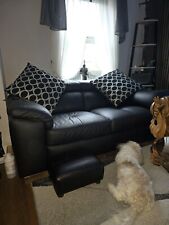 Seater leather settee for sale  KETTERING