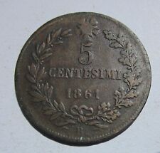 5 centesimi 1861 bologna usato  Campobasso