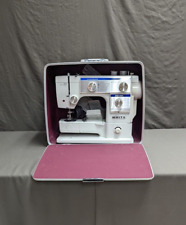 Vintage White Rotary Electric Sewing Machine 742 With Case for sale  South Holland